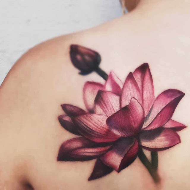 Tatuagens de Flor de Lótus - 34 fotos e modelos