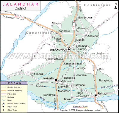 Adampur - Jalandhar District Map