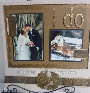 Antique Embossing Wedding Page