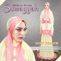 Mukena Renda Brokat Cantik