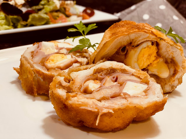 Cordon Bleu de pollo extrarelleno y extrajugoso