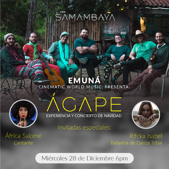 NAVIDAD: Emuná ofrece una inolvidable experiencia musical-navideña en Casa Samambaya