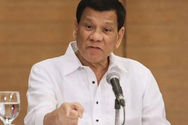 Foto: Presiden Filipina Rodrigo Duterte. Perintah Duterte soal Pengacau saat Lockdown: Tembak Mati.