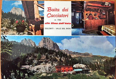 Postcard of Baita dei Cacciatori, m. 1790