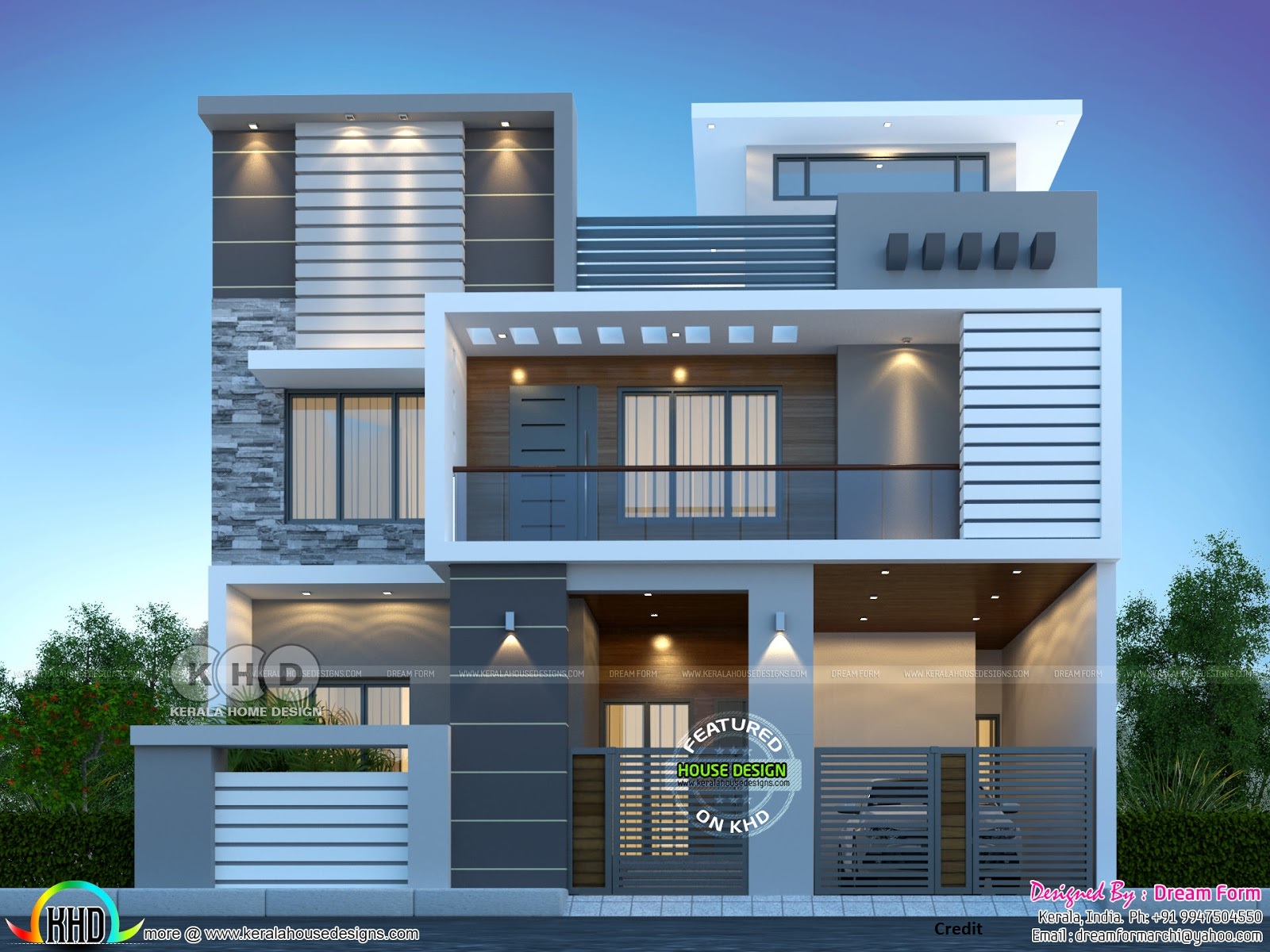 Trending 2 Floor House Front Design In Village