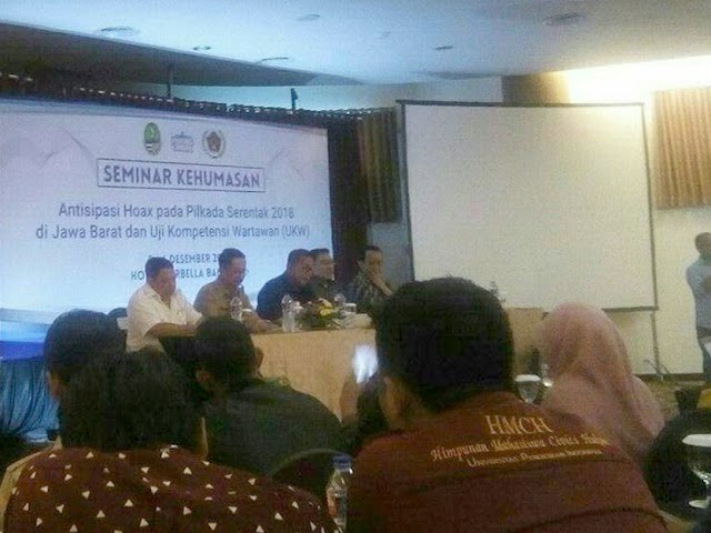 Media Massa Menjadi Garda Depan Cegah Hoax di Pilkada Serentak 2018