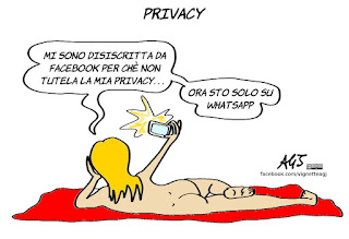 facebook, facebookgate, privacy, dati sensibili, dati personali, social, comportamenti, vignetta, satira, umorismo