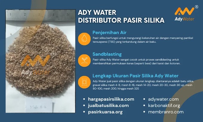 Harga Pasir Silika Aquarium 2024 di Ady Water, Jaminan Harga Paling Kompetitif  