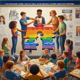 Children learning about respect and equality