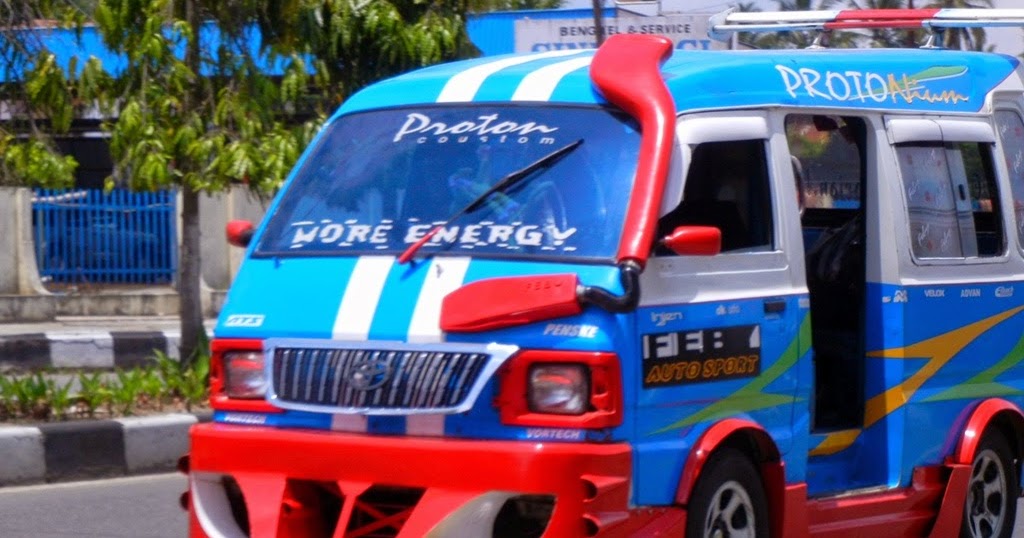 Gambar Mobil Angkot Jadi Pick Up Modif - Proses Susuki Carry Bagong