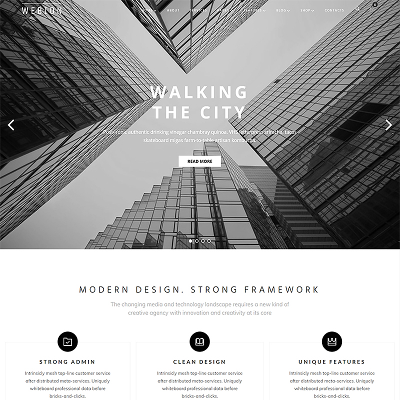 Webion - Minimal Elementor Multipurpose WordPress Theme 