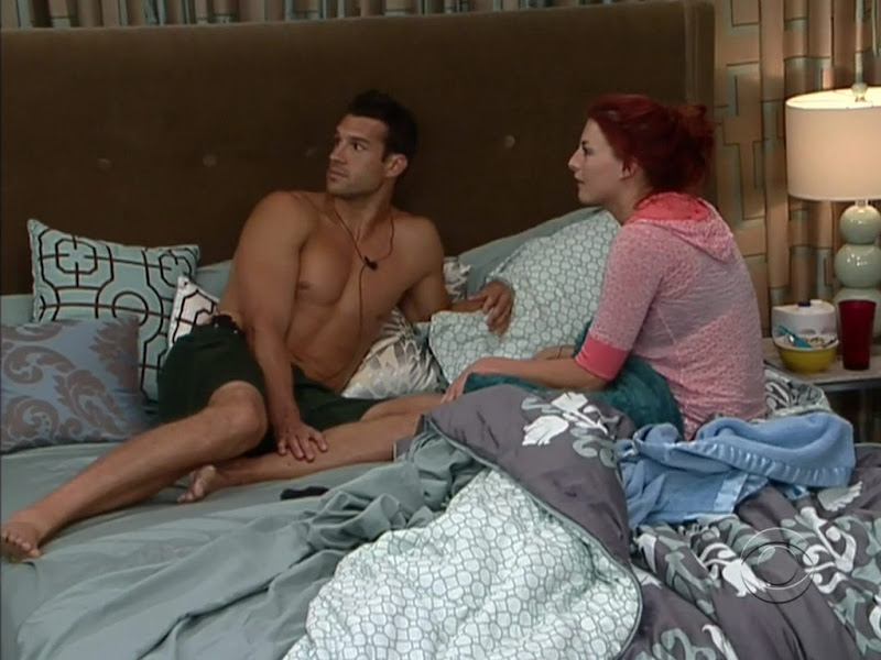 Brendon Villegas Shirtless on Big Brother 12 week2