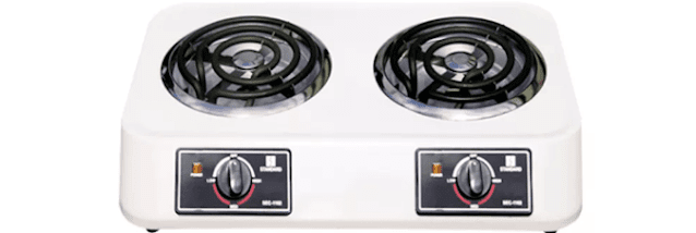 Standard SEC-1102 Double Burner Electric Stove