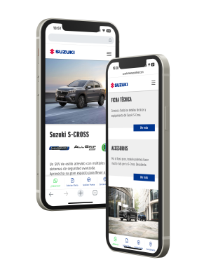 Suzuki Ibérica estrena nueva web con diseño móvil y WhatsApp integrado