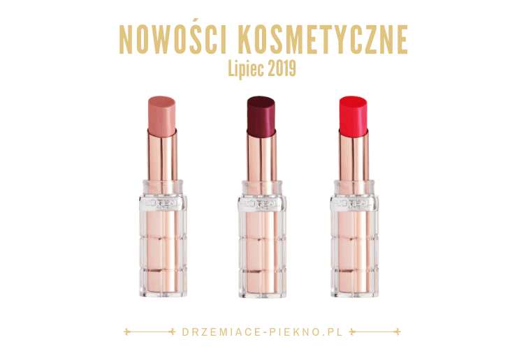 Nowości kosmetyczne w drogerii Rossmann - Lipiec 2019