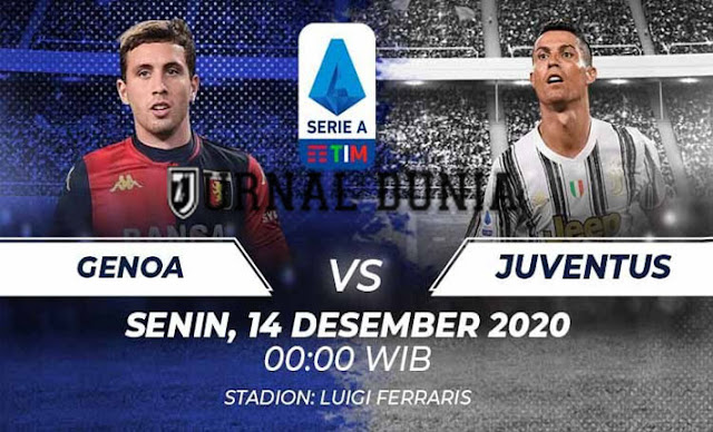 Prediksi Genoa Vs Juventus, Senin 14 Desember 2020 Pukul 00.00 WIB @ RCTI