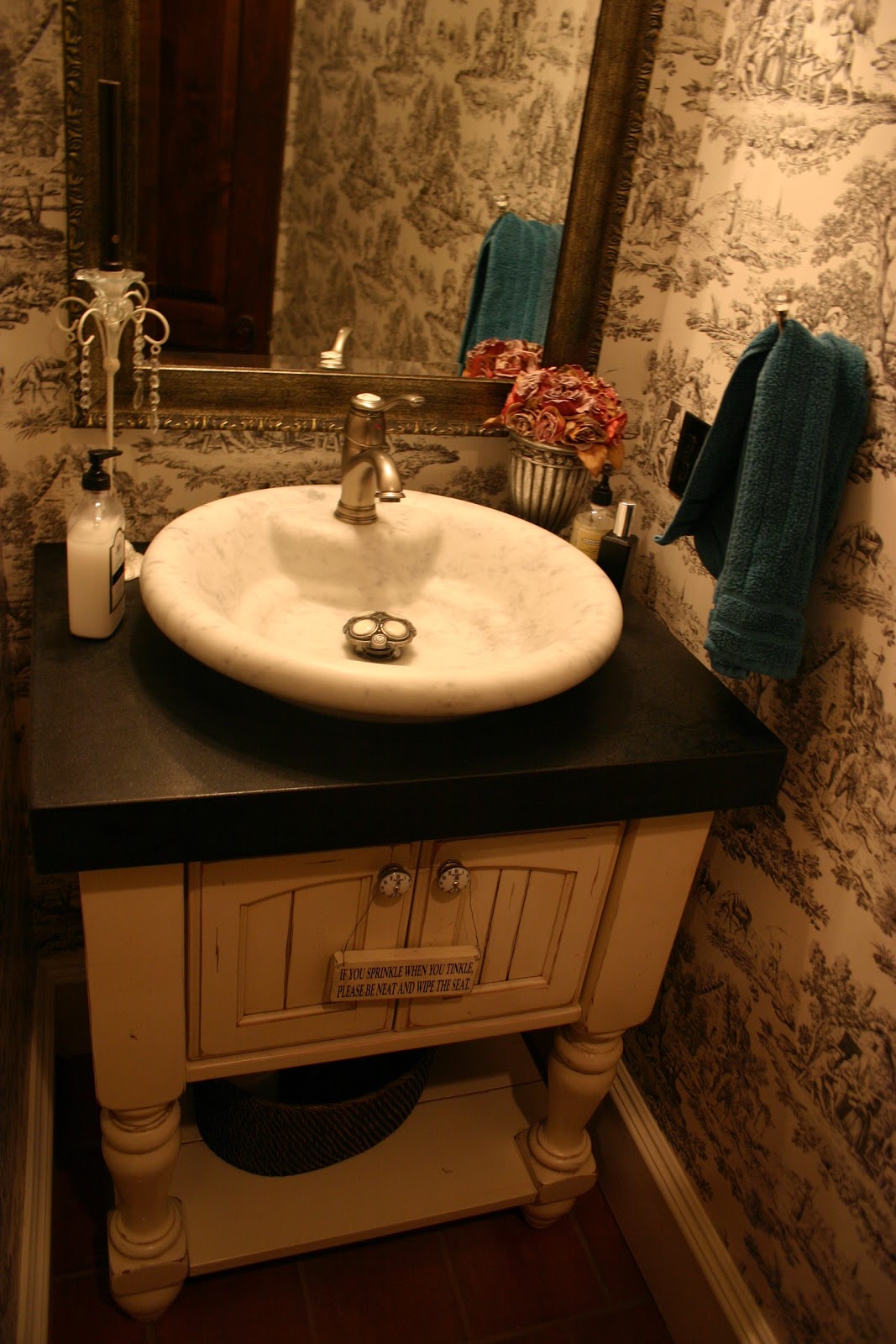 The Granite Gurus: Cambrian Black Satin Finish Vanity