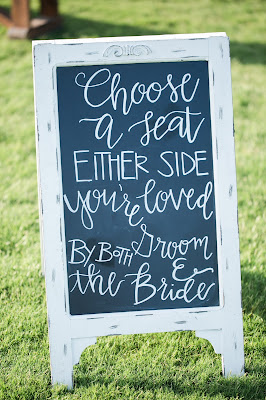 Rustic barn wedding meets vintage fairy tale. Meadow Creek Farm North Alabama Wedding Venue. Vintage Beauty and the Beast inspired wedding reception decoration ideas. Choose a seat not a side chalkboard sign