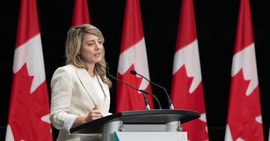 arms trade Canada Melanie Joly Israel Gaza genocide ICJ ruling justice politics NDP embargo