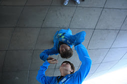 Standing on my head!