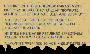 Rules of Engagement