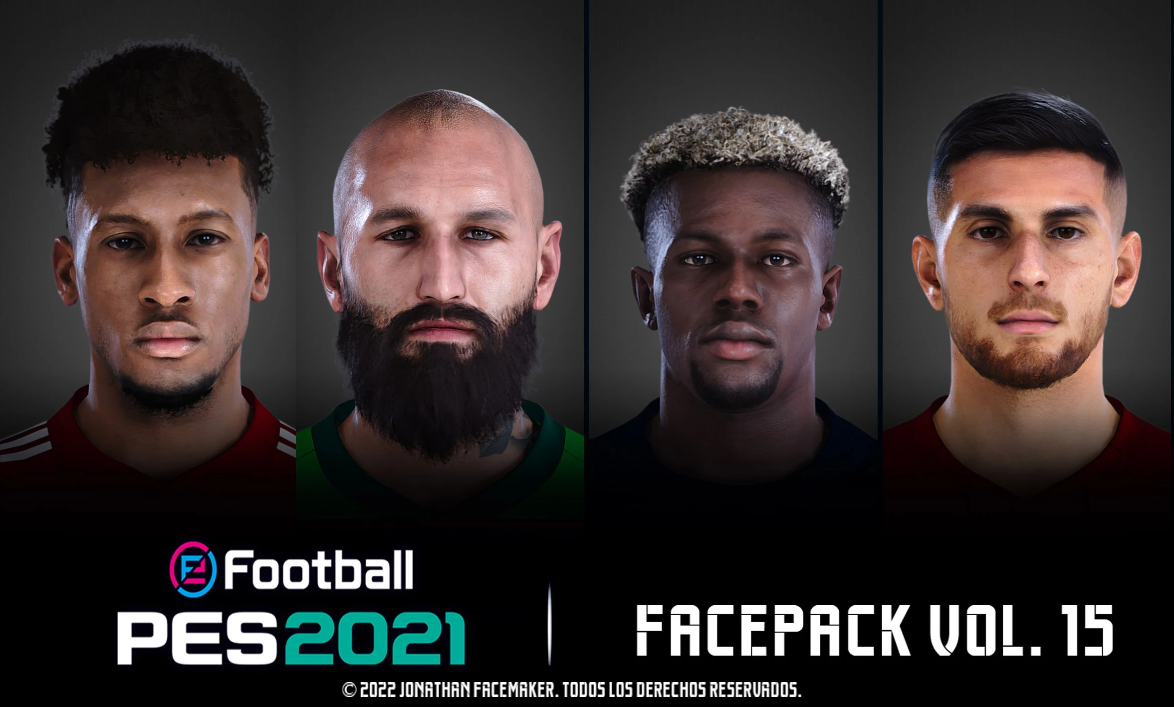 eFootball PES 2021 Facepack Vol. 15 by Jonathan