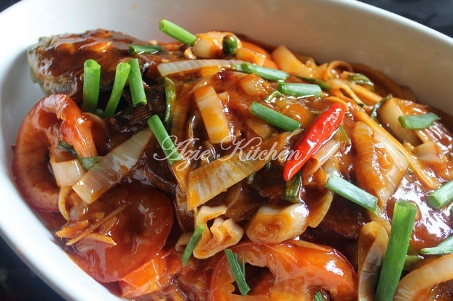 Ikan Siakap Sweet Sour Azie Kitchen