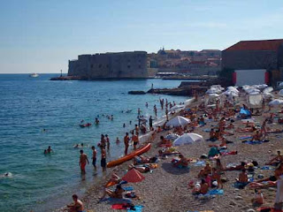 Banje Beach Dubrovnik Croatia