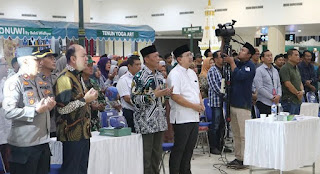 Kapolsek Temon Hadiri Festival Hadroh 2023 di Bandara YIA