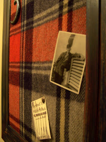 repurposed wool blanket message board http://bec4-beyondthepicketfence.blogspot.com/2011/02/mad-for-plaid.html