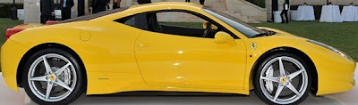 Ferrari 458 Italia Yellow