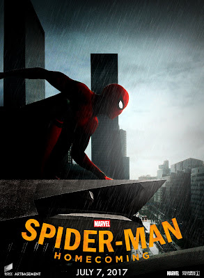 Poster of Spider Man Homecoming 2017 Theatrical Official Trailer Free Download HD 720P