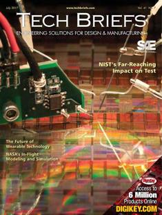 NASA Tech Briefs. Engineering solutions for design & manufacturing - July 2017 | ISSN 0145-319X | TRUE PDF | Mensile | Professionisti | Scienza | Fisica | Tecnologia | Software
NASA is a world leader in new technology development, the source of thousands of innovations spanning electronics, software, materials, manufacturing, and much more.
Here’s why you should partner with NASA Tech Briefs — NASA’s official magazine of new technology:
We publish 3x more articles per issue than any other design engineering publication and 70% is groundbreaking content from NASA. As information sources proliferate and compete for the attention of time-strapped engineers, NASA Tech Briefs’ unique, compelling content ensures your marketing message will be seen and read.