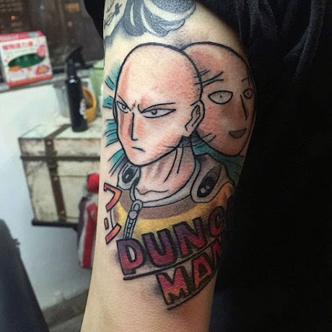 10 Epic One Punch Man Tattoos That Guarantees KO