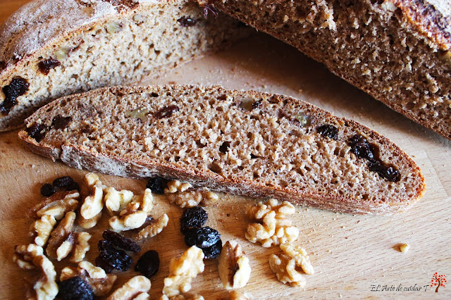 pan natural de espelta con masa madre