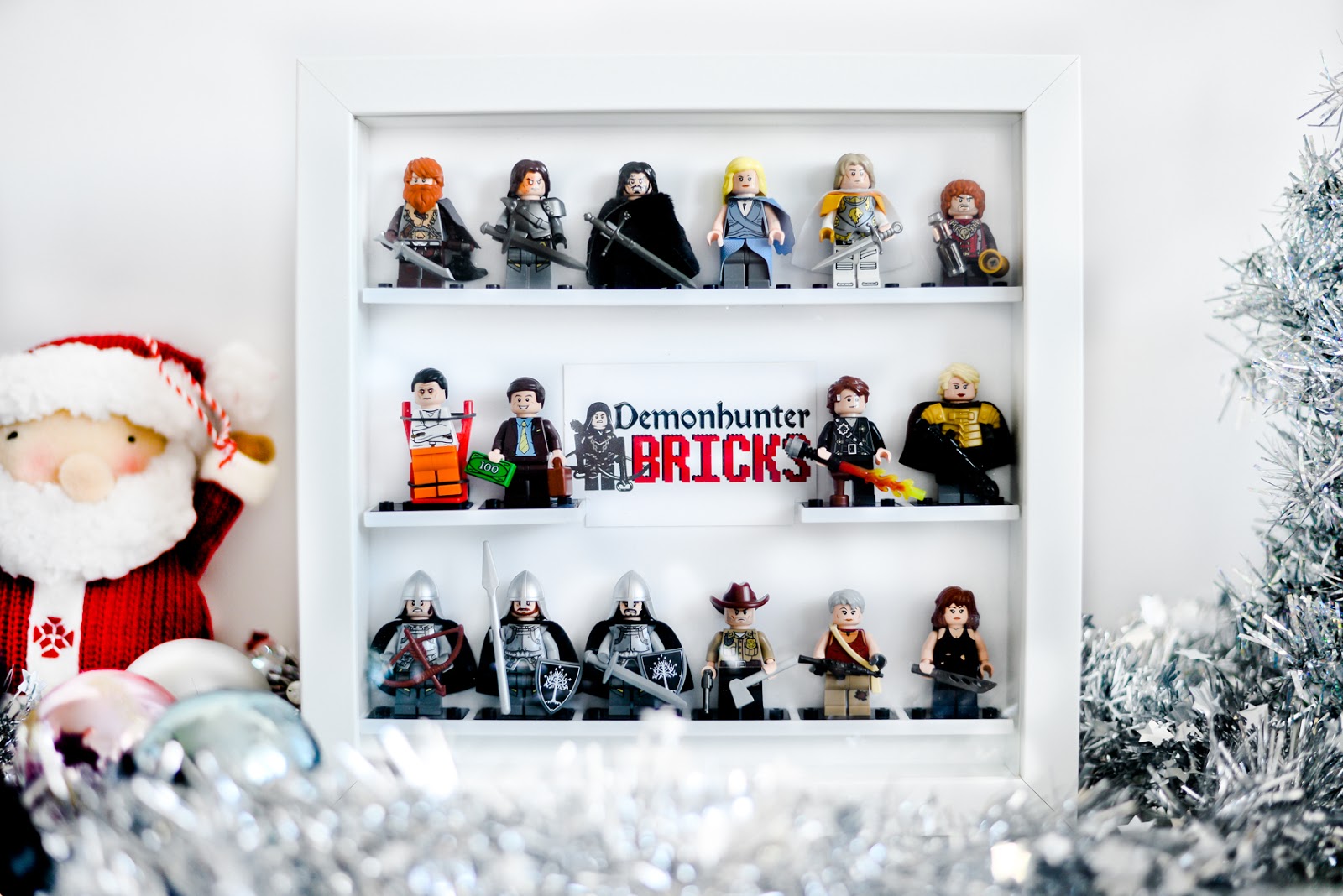 lego game of thrones, lego the walking dead, lego hiccup how to train your dragon, lego hannibal lecter, lego custom mini figures, demonhunter bricks