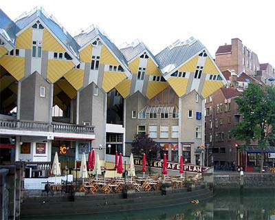 Las casas cúbicas de Rotterdam - Rotterdam