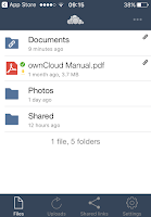 ownCloud iPhone app