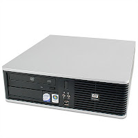 cpu built-up branded hp 5800 core2duo second