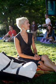 Seattle Street Style KEXP Concert at the Mural Lael Mcauliffe L.L.Bean Bag 