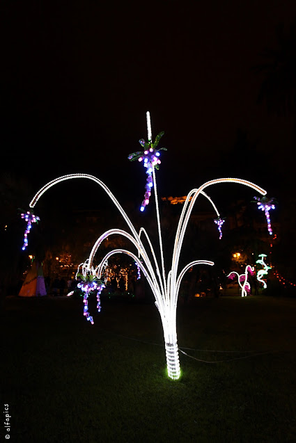 Luci d'artista a Salerno-Giardino incantato