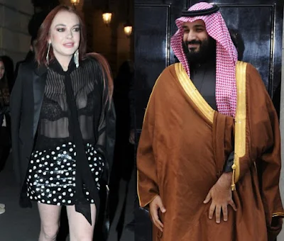 Lindsay Lohan and the prince of Saudi Arabia controversial romance