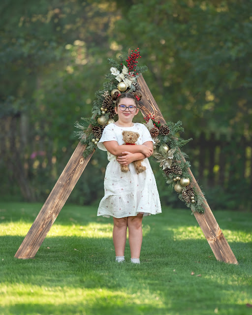 Outdoor Christmas Mini sessions DeKalb IL