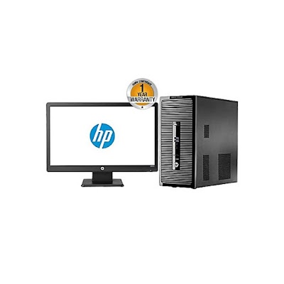 HP ProDesk 400 G2 Microtower PC - 19" Monitor - Intel Core i7-6700 - 500GB HDD - 4GB RAM - Free DOS - Black