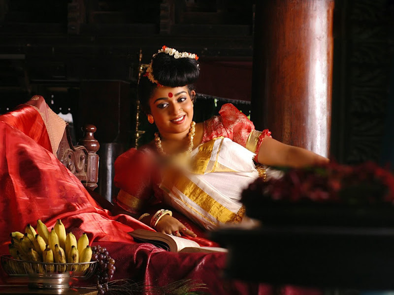 Kavya Models Raja Ravi Varma Paintings in Anandabhadram Movie hot photos