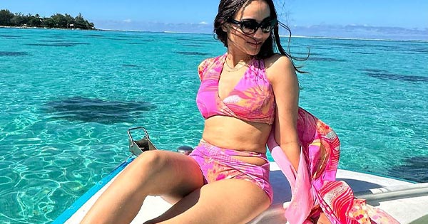 Surbhi Jyoti bikini sexy legs hot tv actress