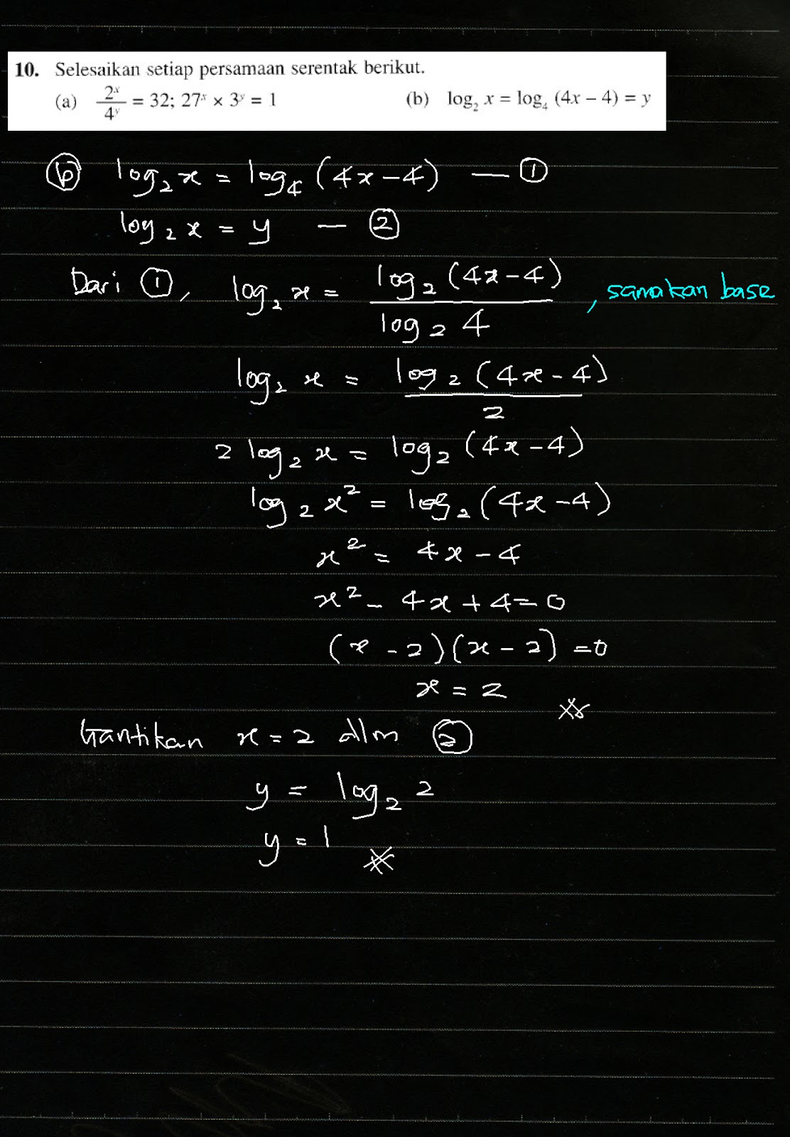 Cikgu Azman - Bukit Jalil: Add Math F4 Bab 5 Indeks dan 