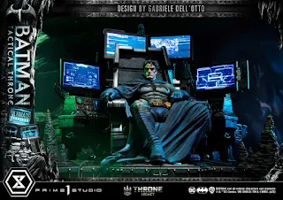 Throne Legacy Batman (Comic) Batman Tactical Throne “Design by Gabriele Dell'Otto”, Prime 1 Studio