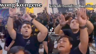 Viral Suporter Malaysia Nyanyikan "Ojo Dibandingke" Usai Menang dari Myanmar