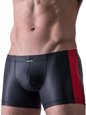 Manstore Hip Boxer M521 Underwear Black-Red Cool4guys Online Store